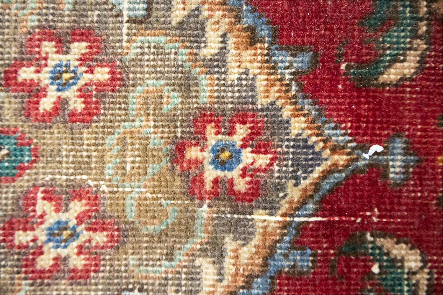 9'7x12'7 Hand Knotted Floral Traditional Wool Oriental Rug - Image 15