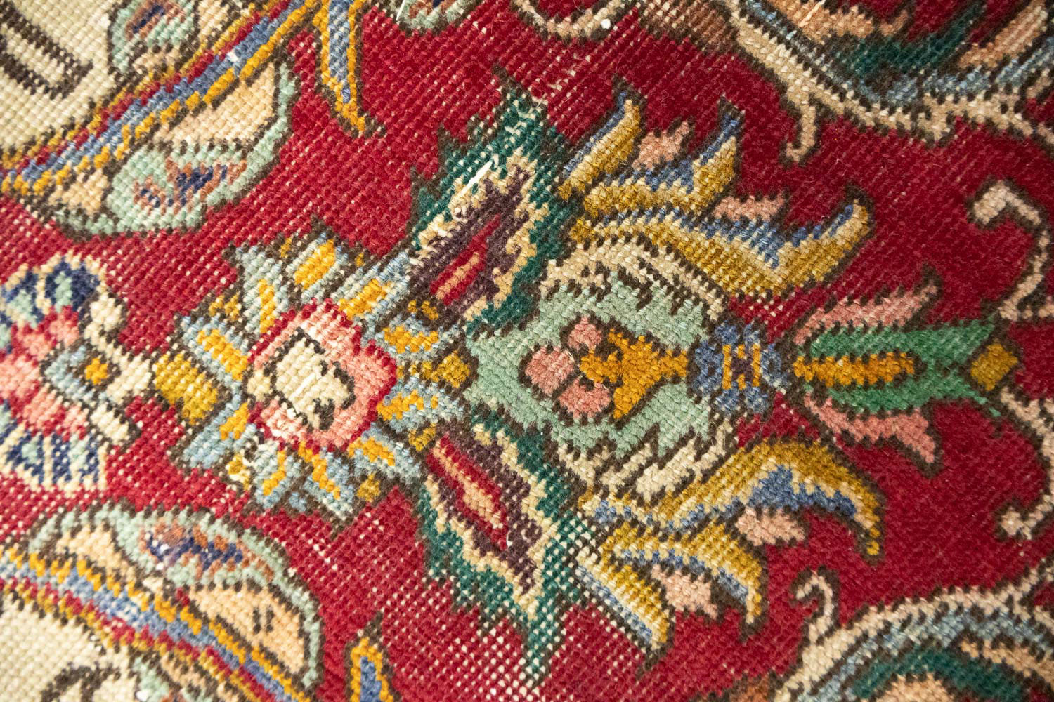 9'7x12'7 Hand Knotted Floral Traditional Wool Oriental Rug - Image 17