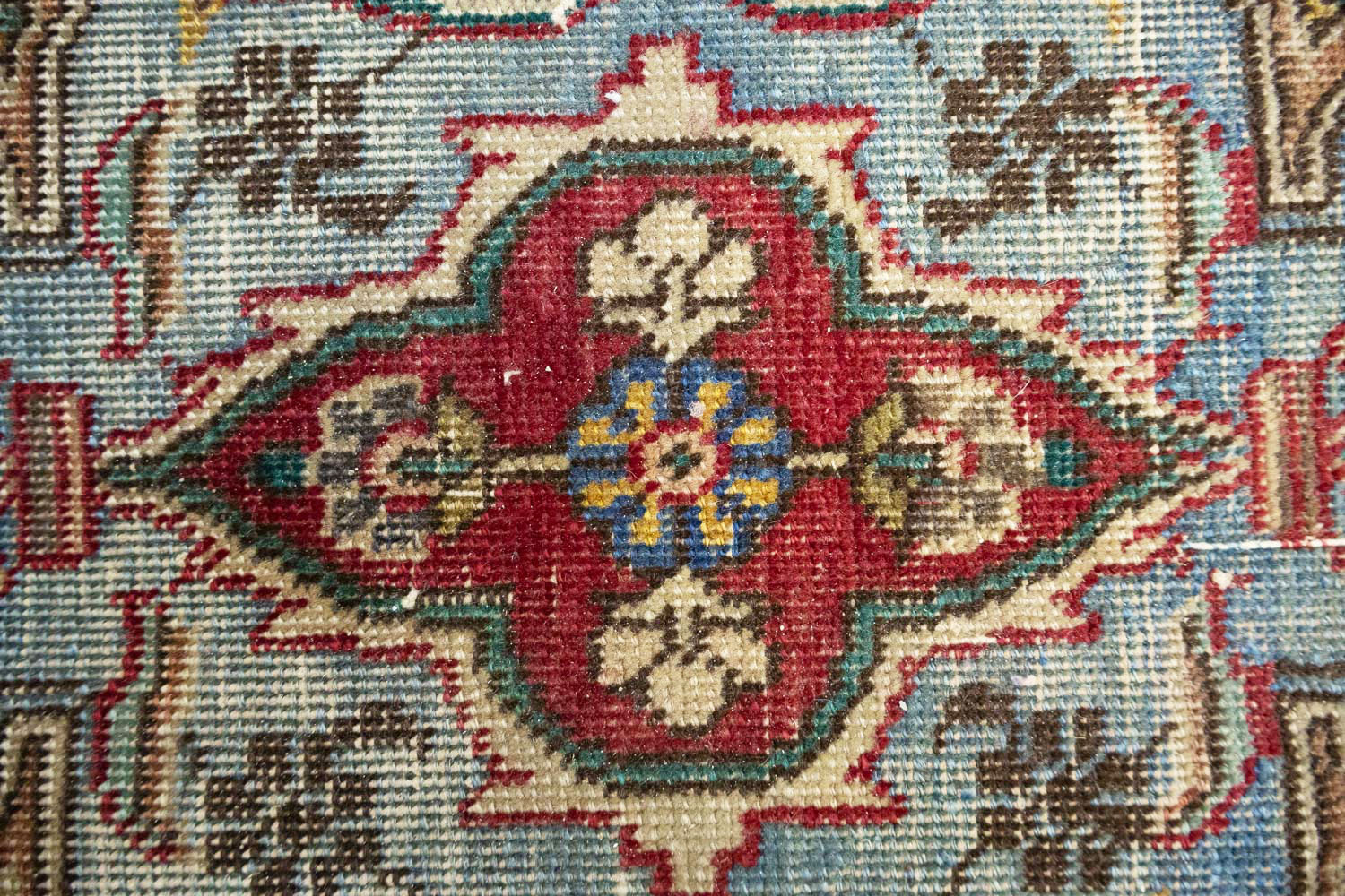 9'7x12'7 Hand Knotted Floral Traditional Wool Oriental Rug - Image 10