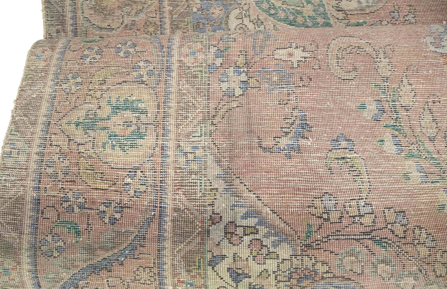 9'9x12'10 Hand Knotted Floral Traditional Wool Oriental Rug - Image 16