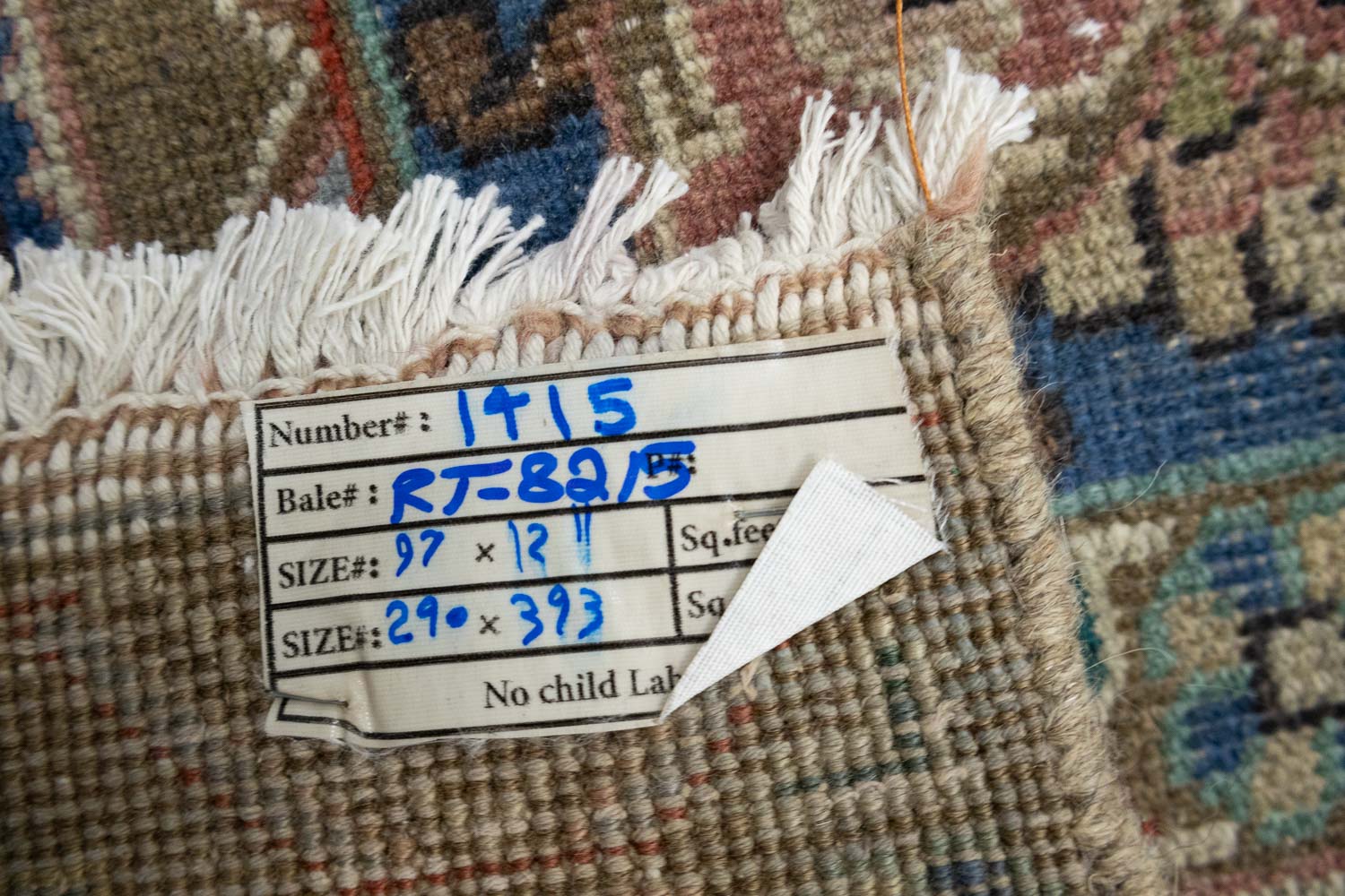 9'9x12'10 Hand Knotted Floral Traditional Wool Oriental Rug - Image 19