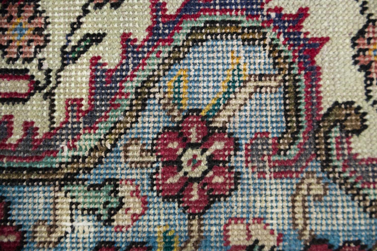9'7x12'9 Hand Knotted Floral Traditional Wool Oriental Rug - Image 15
