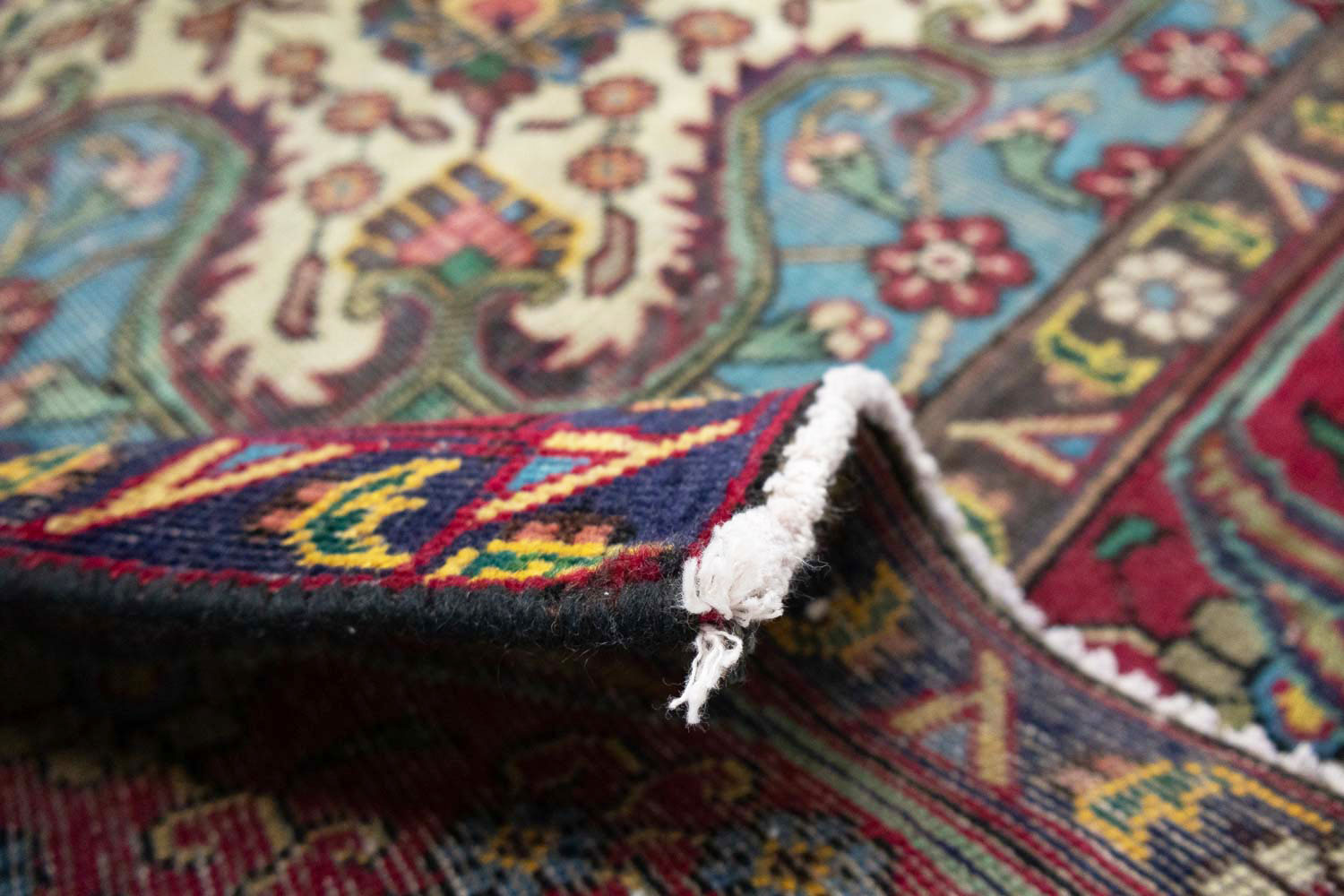 9'7x12'9 Hand Knotted Floral Traditional Wool Oriental Rug - Image 17
