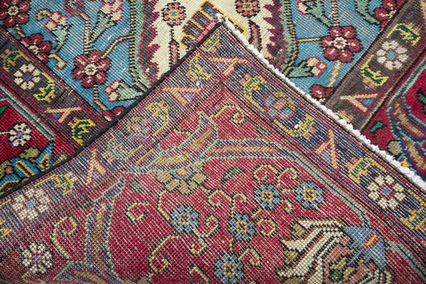 9'7x12'9 Hand Knotted Floral Traditional Wool Oriental Rug - Image 18