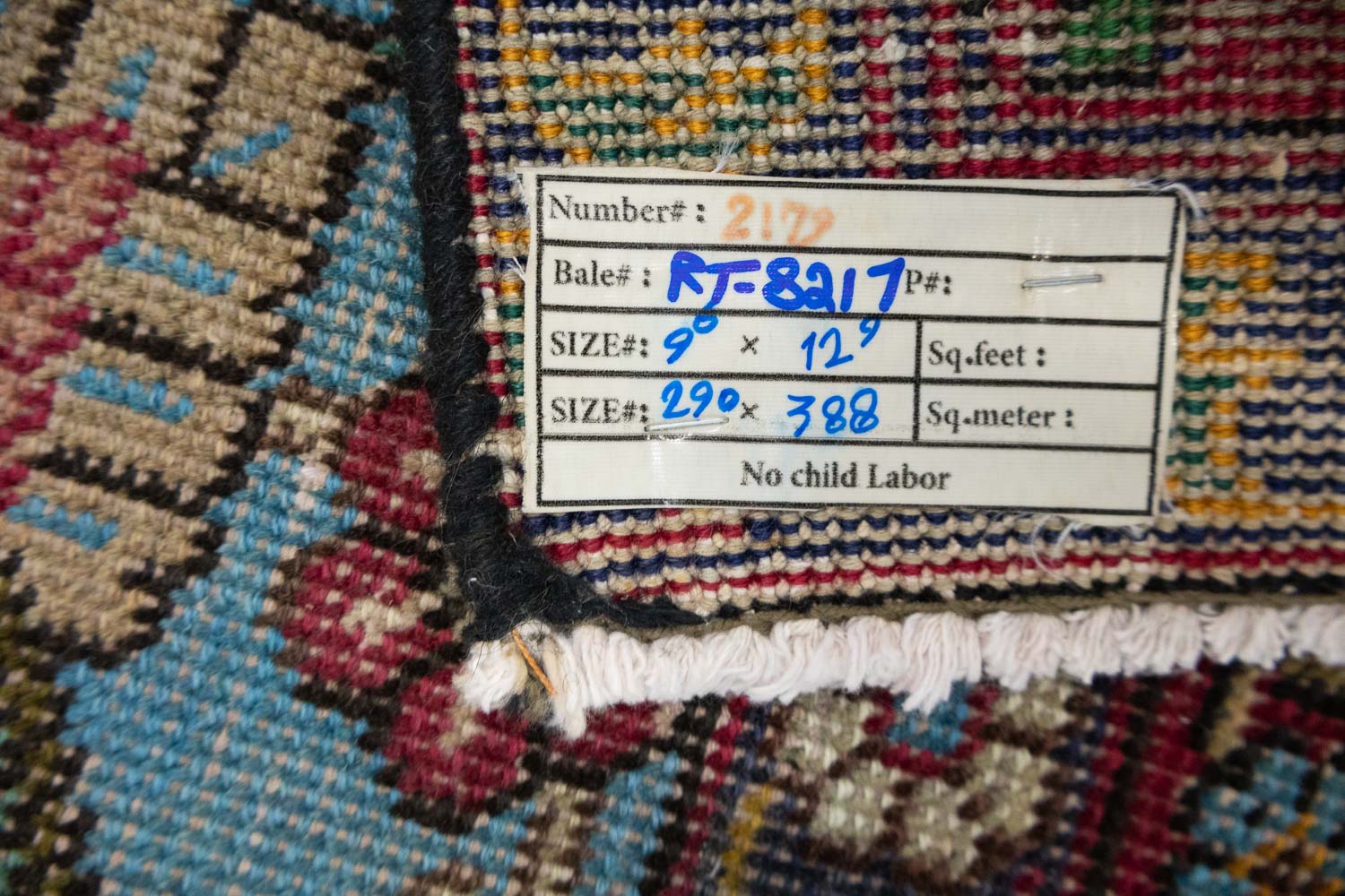 9'7x12'9 Hand Knotted Floral Traditional Wool Oriental Rug - Image 20