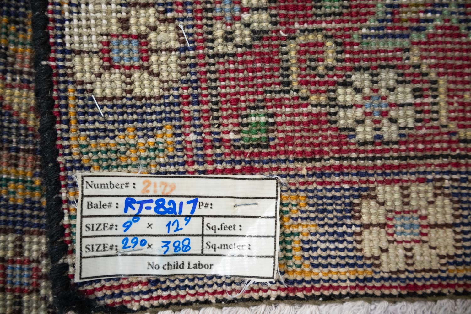 9'7x12'9 Hand Knotted Floral Traditional Wool Oriental Rug - Image 22