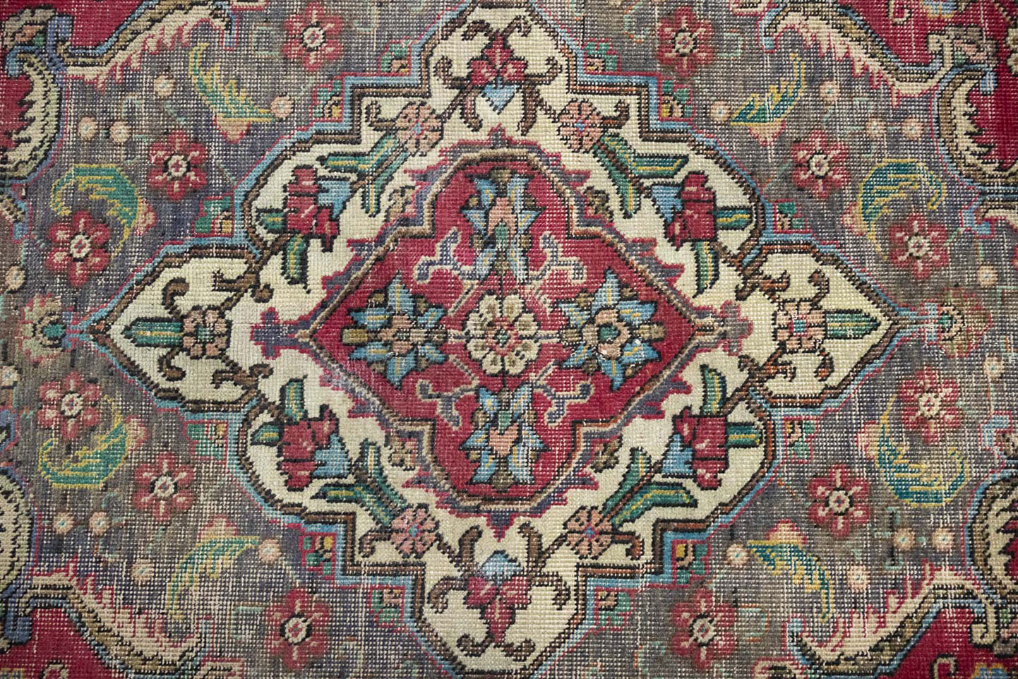 9'7x12'9 Hand Knotted Floral Traditional Wool Oriental Rug - Image 9