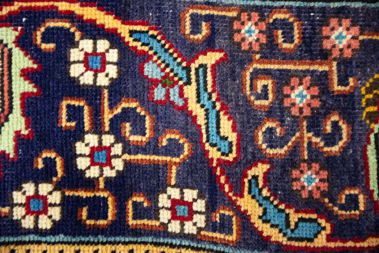9'9x12'9 Hand Knotted Floral Traditional Wool Oriental Rug - Image 16
