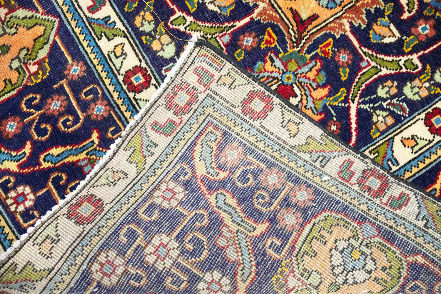 9'9x12'9 Hand Knotted Floral Traditional Wool Oriental Rug - Image 18