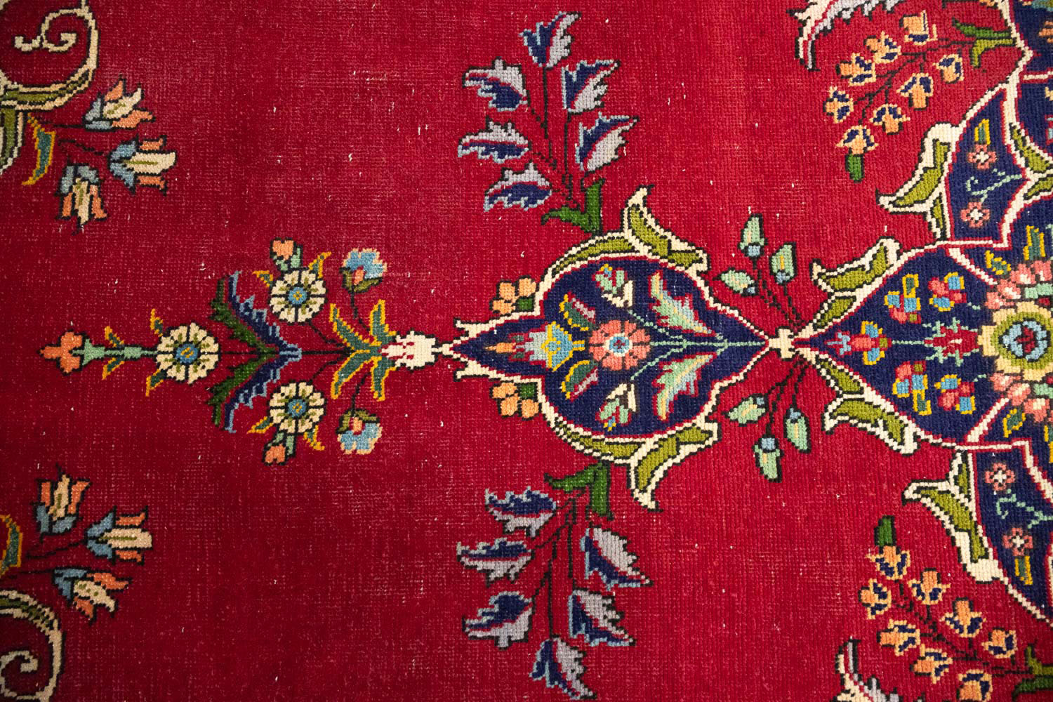 9'9x12'9 Hand Knotted Floral Traditional Wool Oriental Rug - Image 10