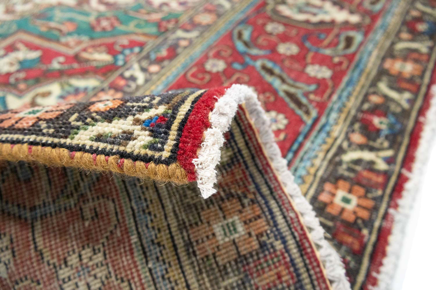 9'6x11'10 Hand Knotted Floral Traditional Wool Oriental Rug - Image 17
