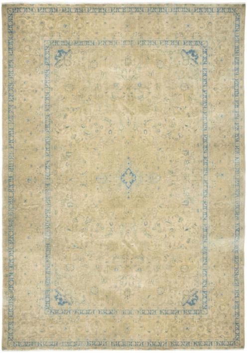 9'4x13'0 Hand Knotted Floral Traditional Wool Oriental Rug