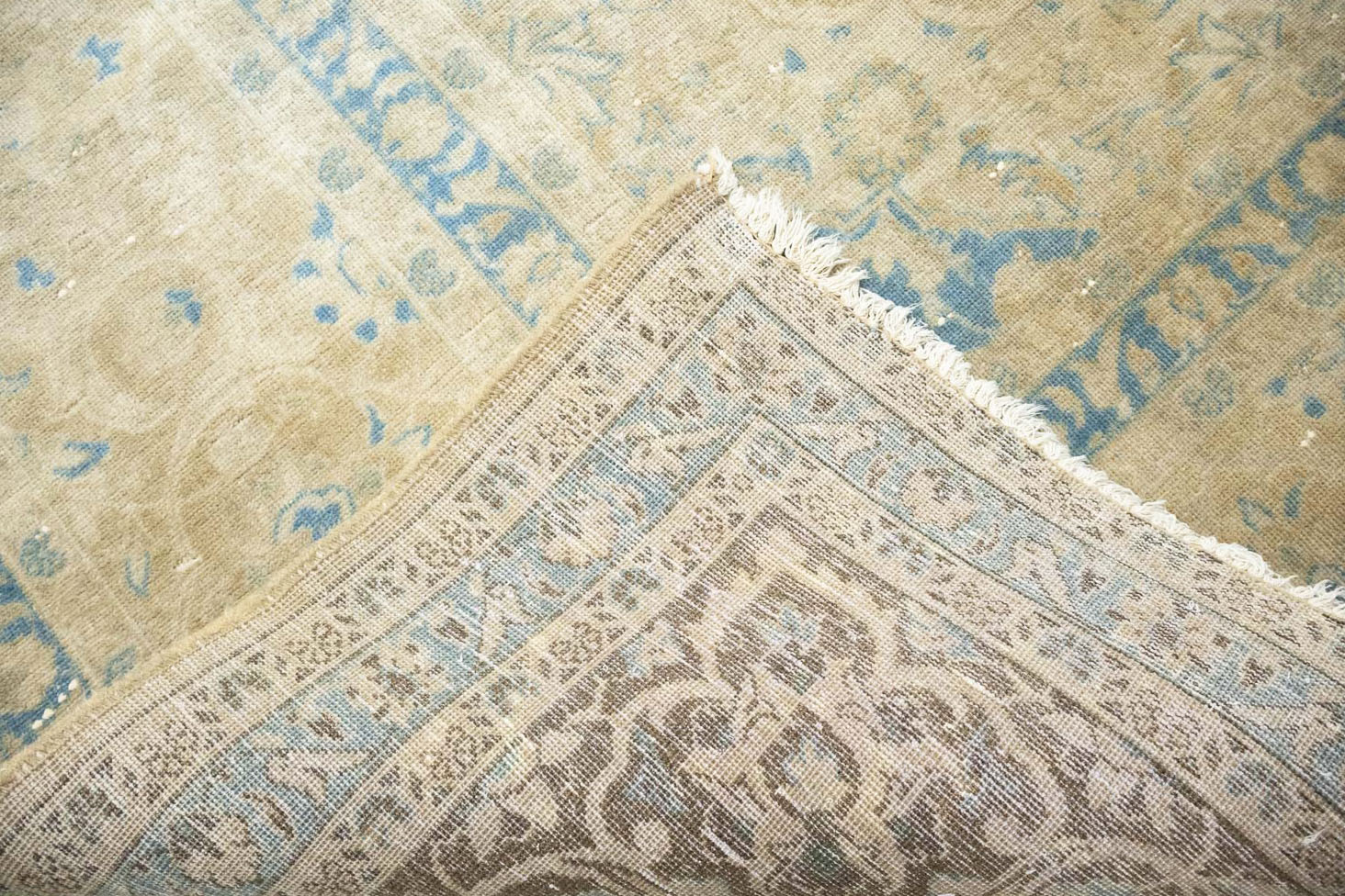 9'4x13'0 Hand Knotted Floral Traditional Wool Oriental Rug - Image 18