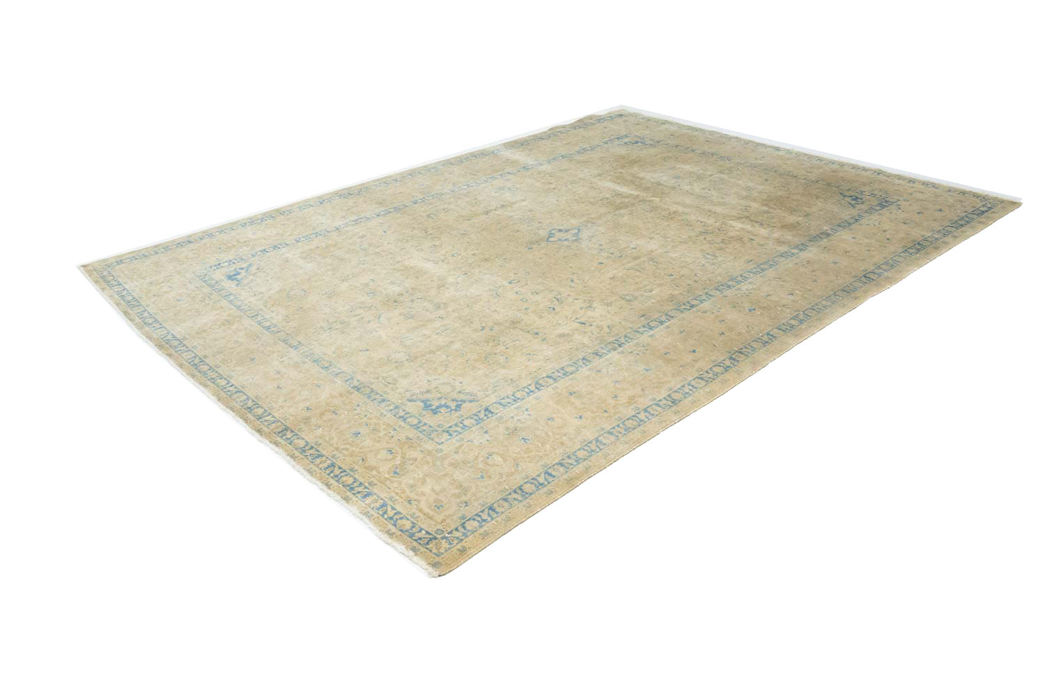 9'4x13'0 Hand Knotted Floral Traditional Wool Oriental Rug - Image 6