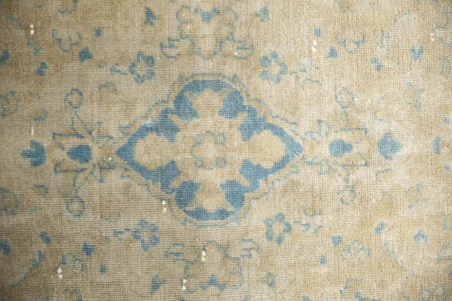 9'4x13'0 Hand Knotted Floral Traditional Wool Oriental Rug - Image 9