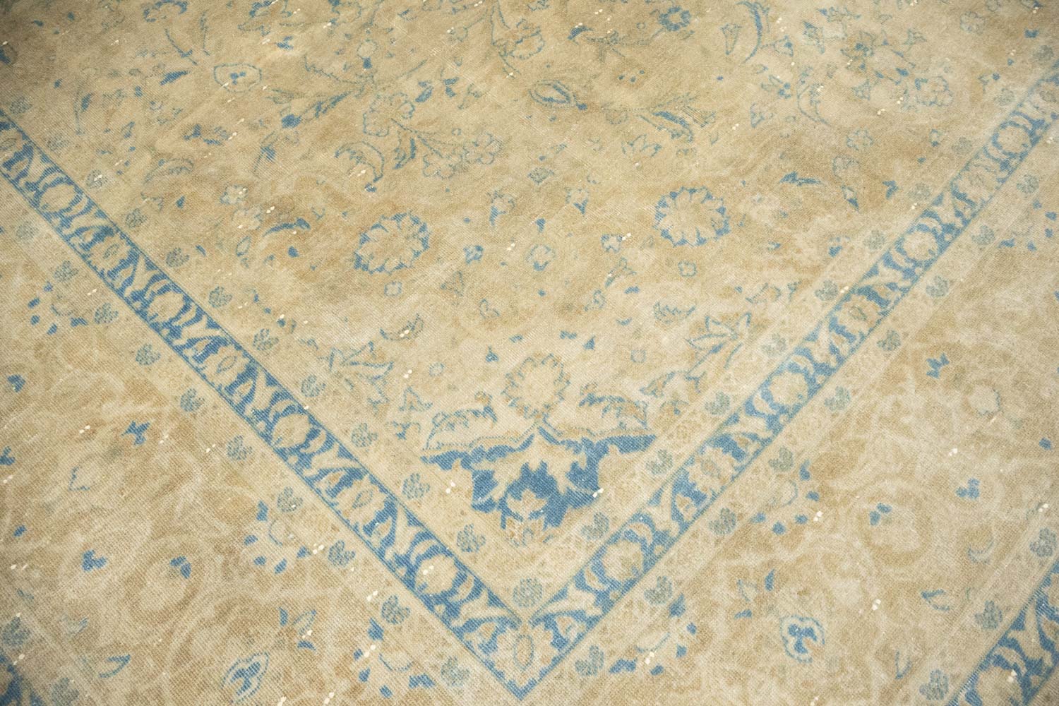 9'4x13'0 Hand Knotted Floral Traditional Wool Oriental Rug - Image 10