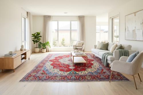 9'9x12'10 Hand Knotted Floral Traditional Wool Oriental Rug