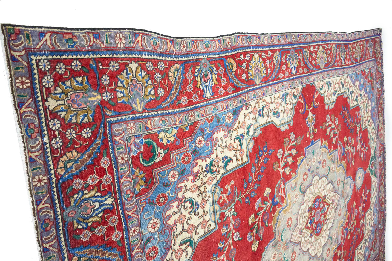 9'9x12'10 Hand Knotted Floral Traditional Wool Oriental Rug - Image 12