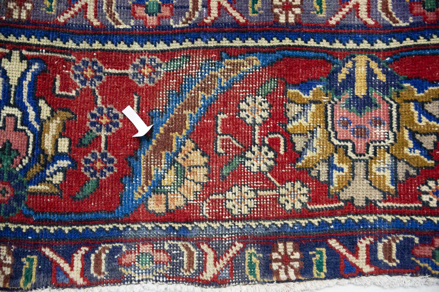 9'9x12'10 Hand Knotted Floral Traditional Wool Oriental Rug - Image 14
