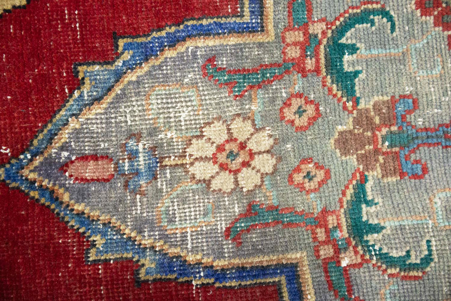 9'9x12'10 Hand Knotted Floral Traditional Wool Oriental Rug - Image 16