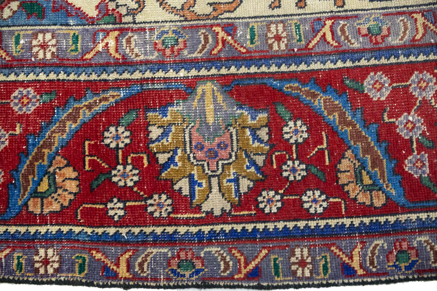 9'9x12'10 Hand Knotted Floral Traditional Wool Oriental Rug - Image 17