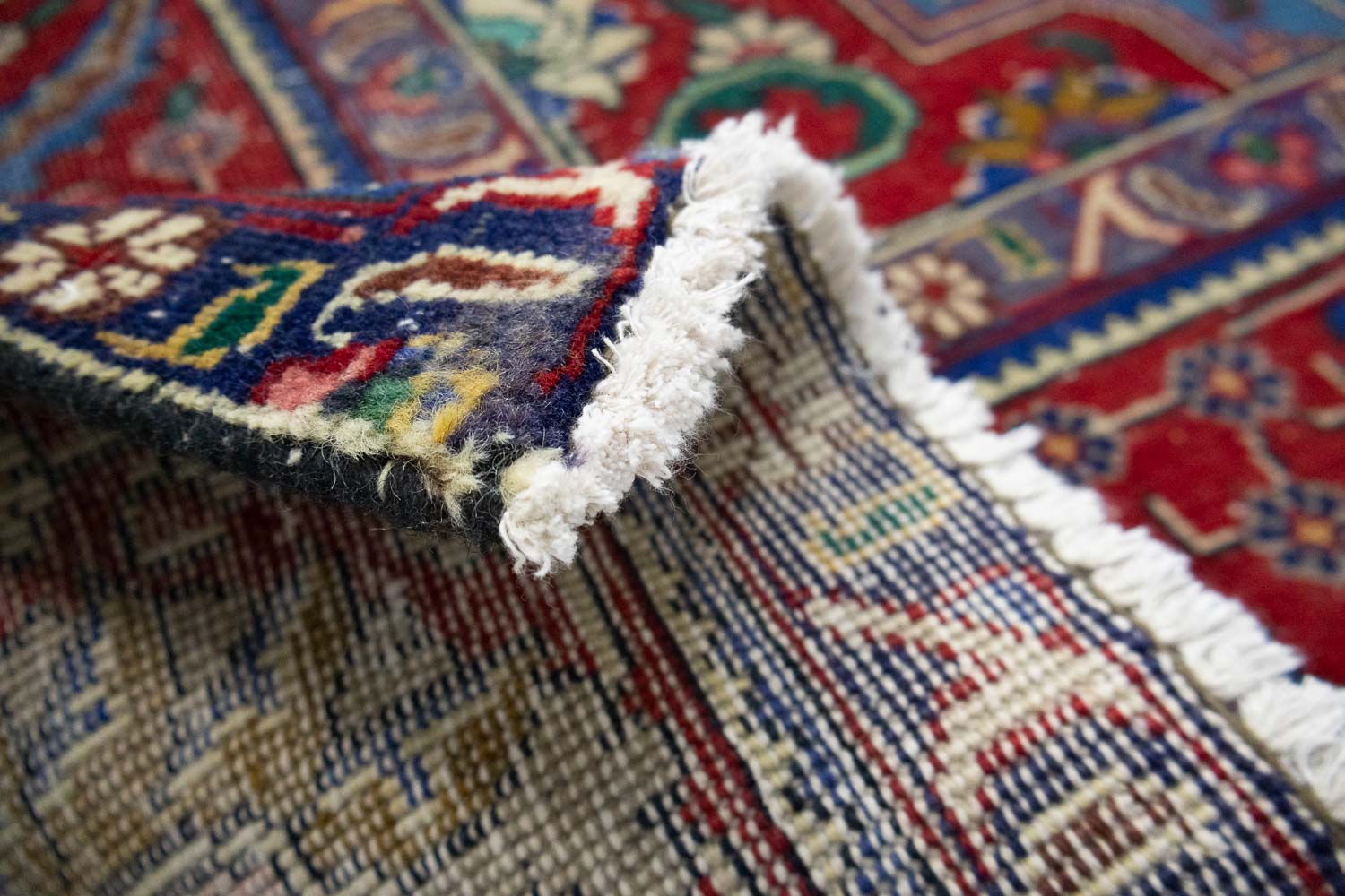 9'9x12'10 Hand Knotted Floral Traditional Wool Oriental Rug - Image 19