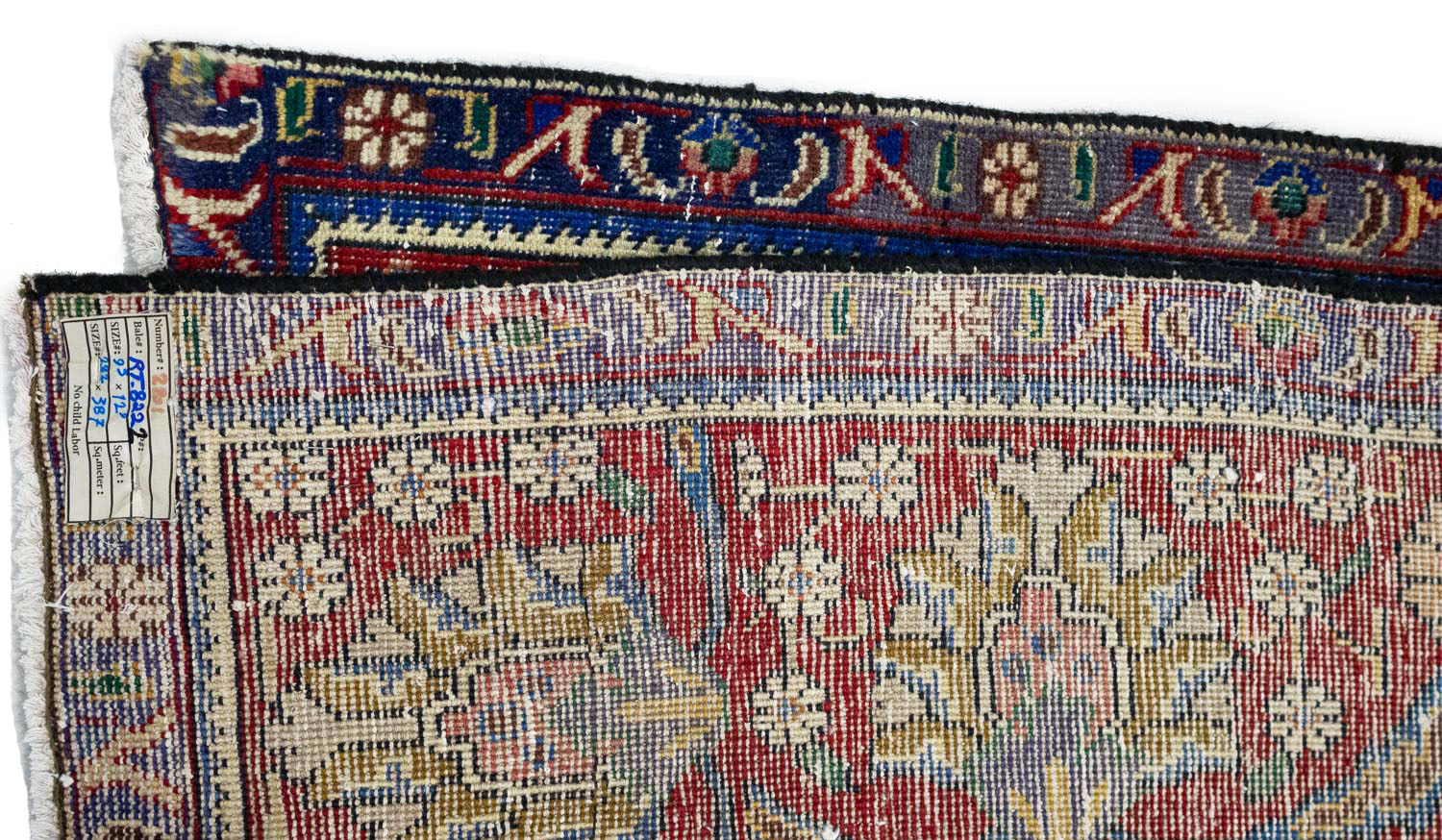 9'9x12'10 Hand Knotted Floral Traditional Wool Oriental Rug - Image 22