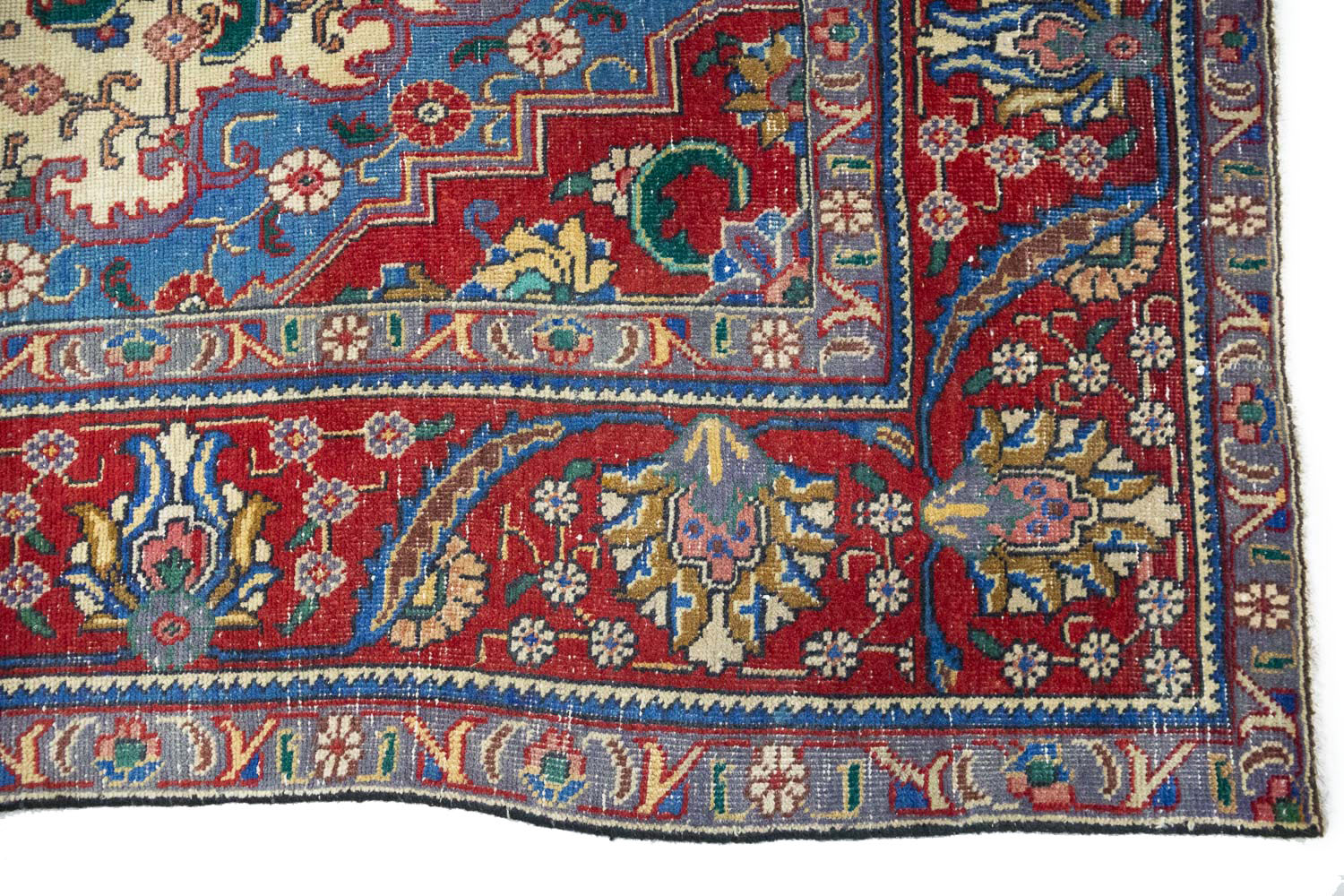 9'9x12'10 Hand Knotted Floral Traditional Wool Oriental Rug - Image 9