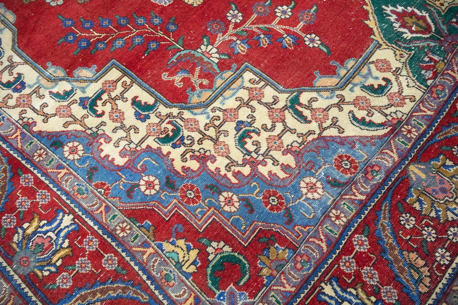 9'9x12'10 Hand Knotted Floral Traditional Wool Oriental Rug - Image 10