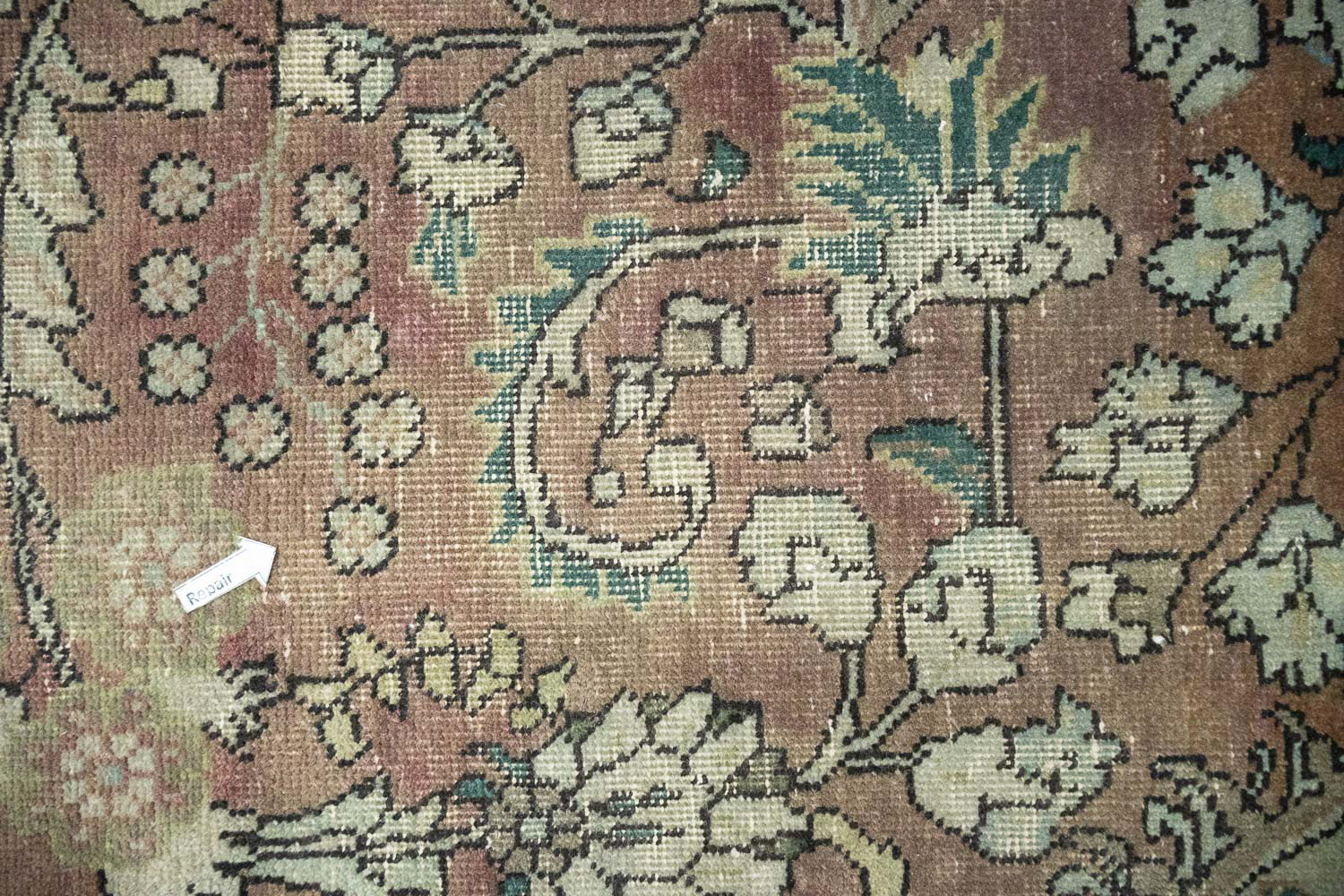 9'10x12'10 Hand Knotted Floral Traditional Wool Oriental Rug - Image 12