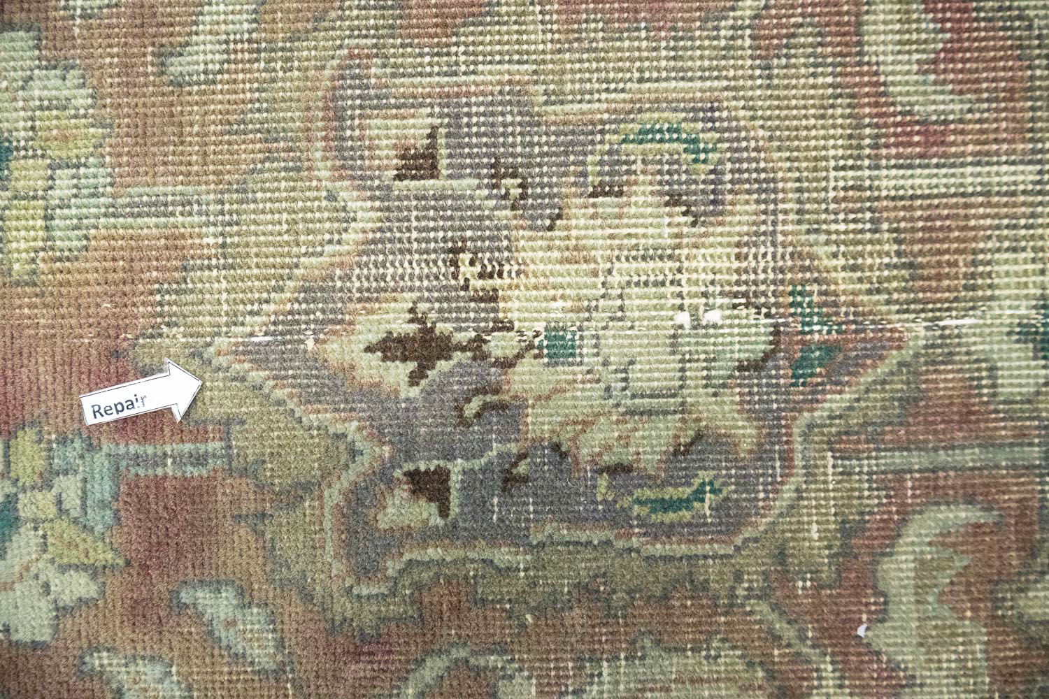 9'10x12'10 Hand Knotted Floral Traditional Wool Oriental Rug - Image 14
