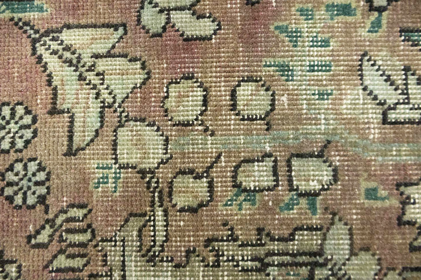 9'10x12'10 Hand Knotted Floral Traditional Wool Oriental Rug - Image 15