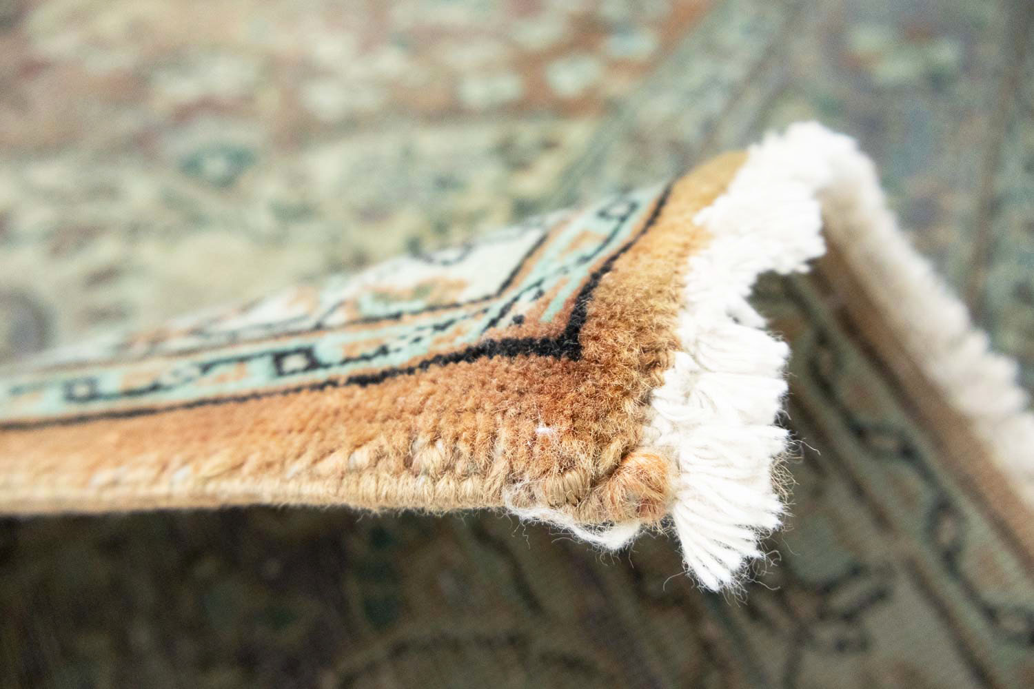 9'10x12'10 Hand Knotted Floral Traditional Wool Oriental Rug - Image 16
