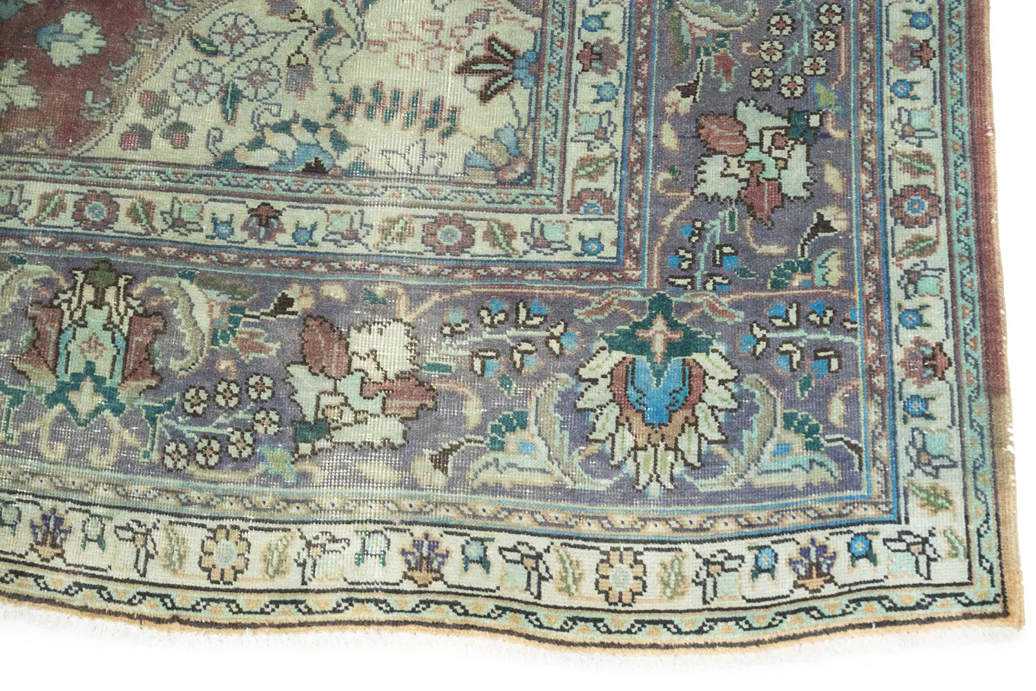 9'10x12'10 Hand Knotted Floral Traditional Wool Oriental Rug - Image 18