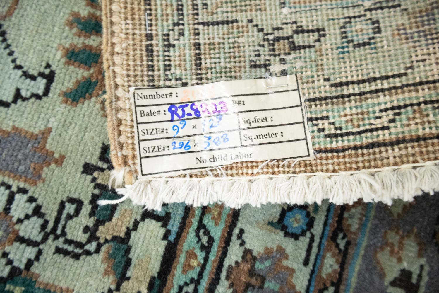 9'10x12'10 Hand Knotted Floral Traditional Wool Oriental Rug - Image 19