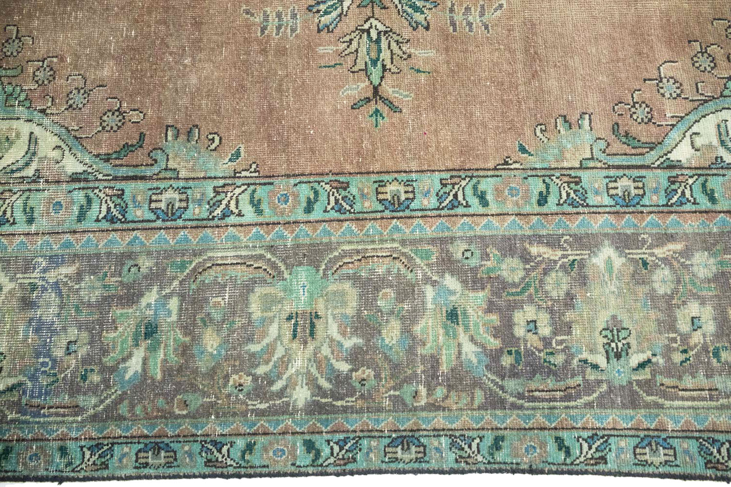 9'10x12'6 Hand Knotted Floral Traditional Wool Oriental Rug - Image 12