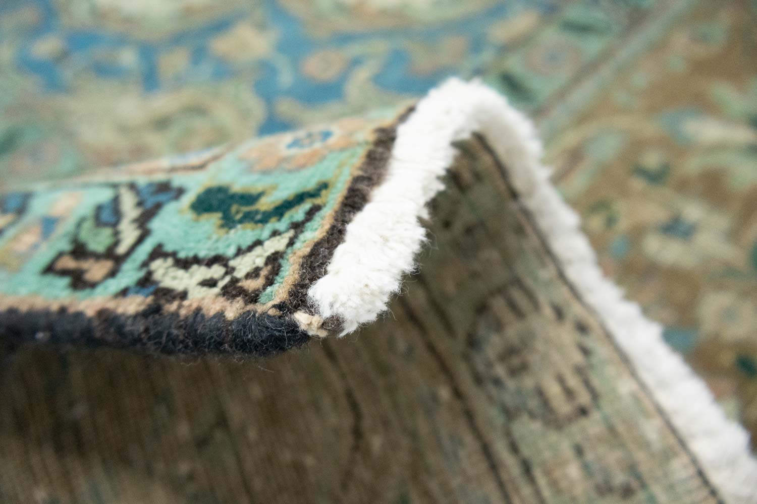 9'10x12'6 Hand Knotted Floral Traditional Wool Oriental Rug - Image 18