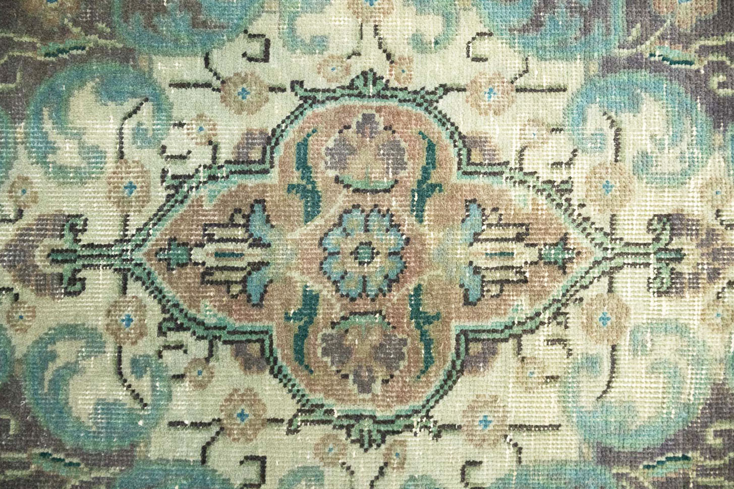 9'10x12'6 Hand Knotted Floral Traditional Wool Oriental Rug - Image 9