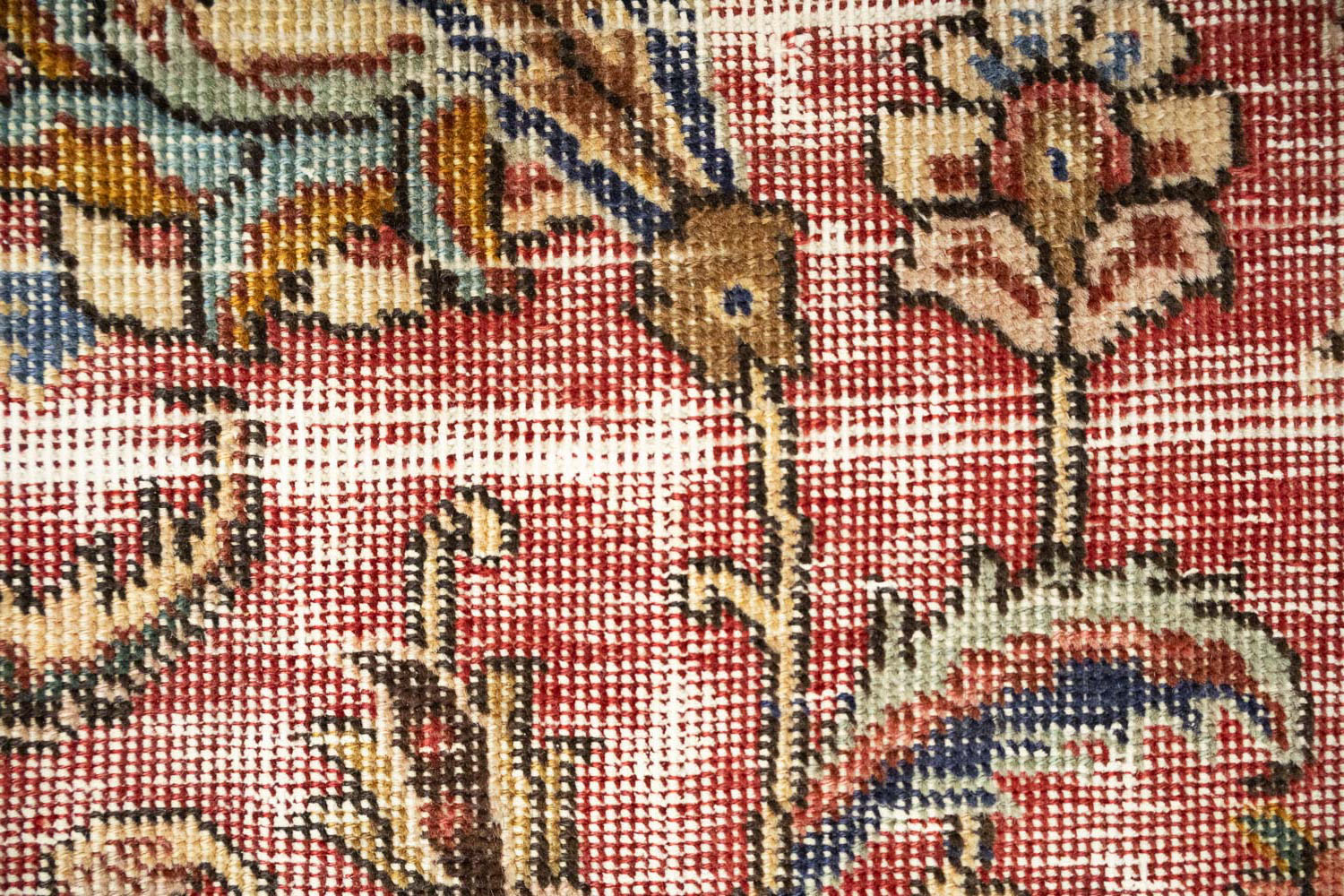 9'10x12'5 Hand Knotted Floral Traditional Wool Oriental Rug - Image 13