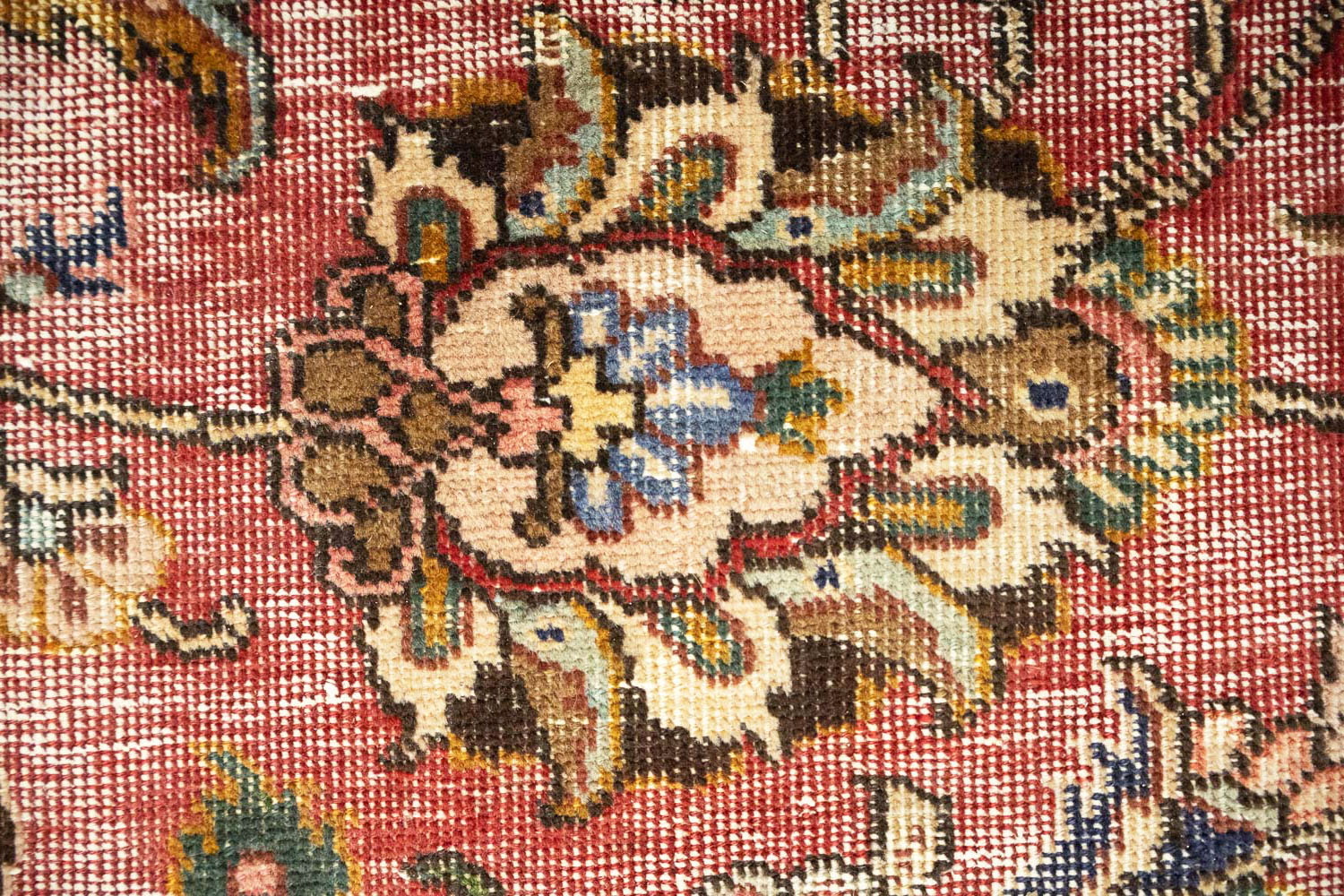 9'10x12'5 Hand Knotted Floral Traditional Wool Oriental Rug - Image 15