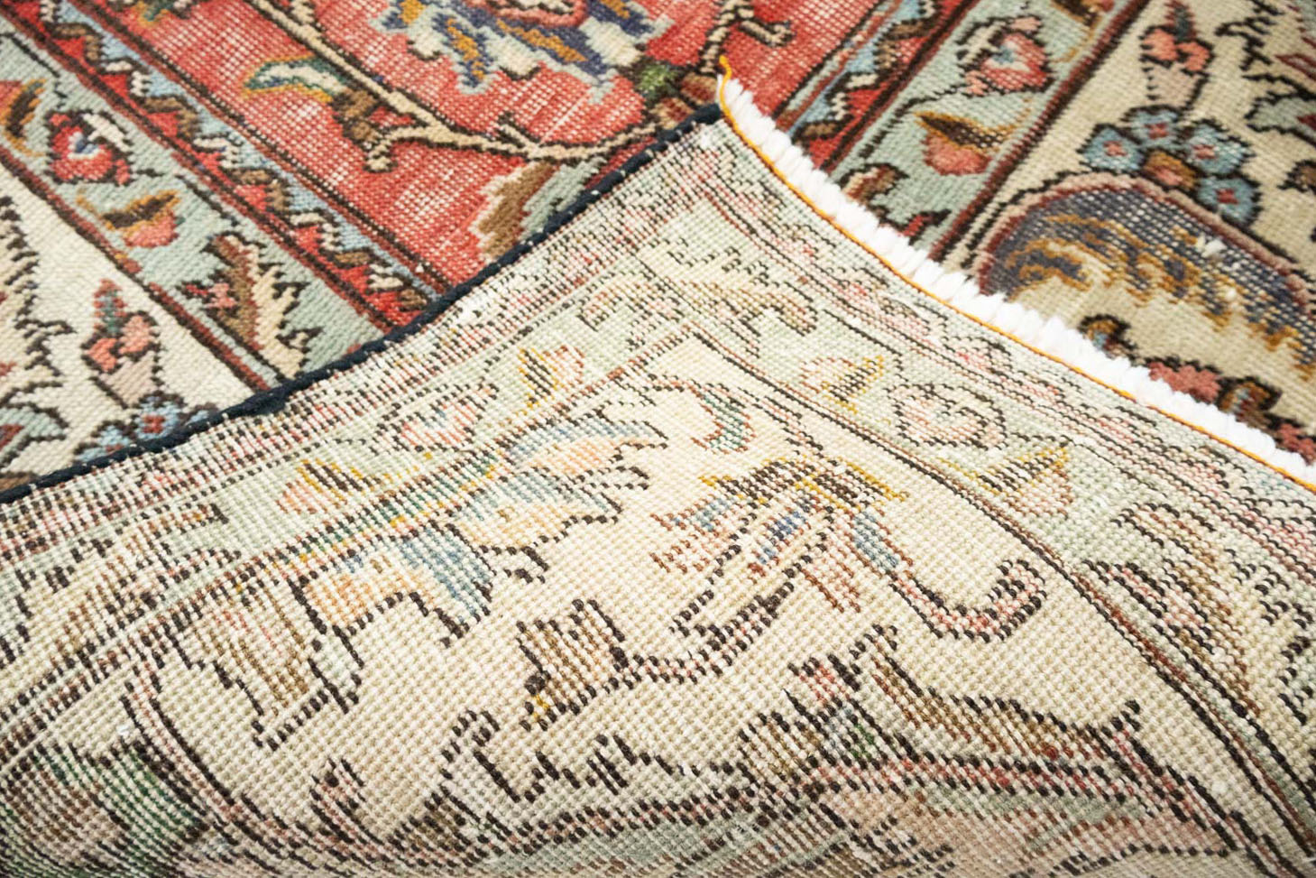 9'10x12'5 Hand Knotted Floral Traditional Wool Oriental Rug - Image 18