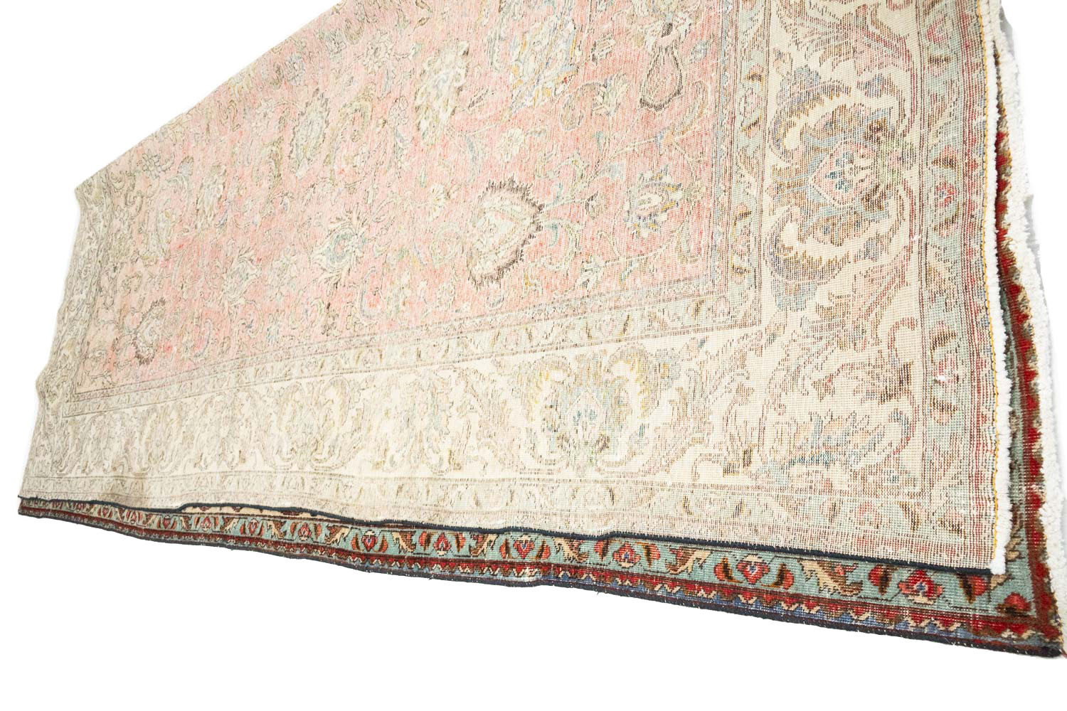 9'10x12'5 Hand Knotted Floral Traditional Wool Oriental Rug - Image 19