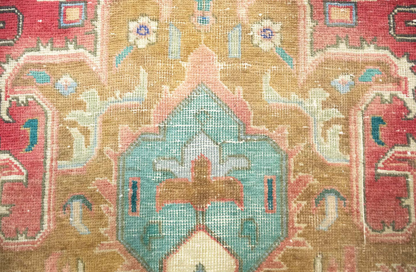 9'6x12'10 Hand Knotted Floral Traditional Wool Oriental Rug - Image 13