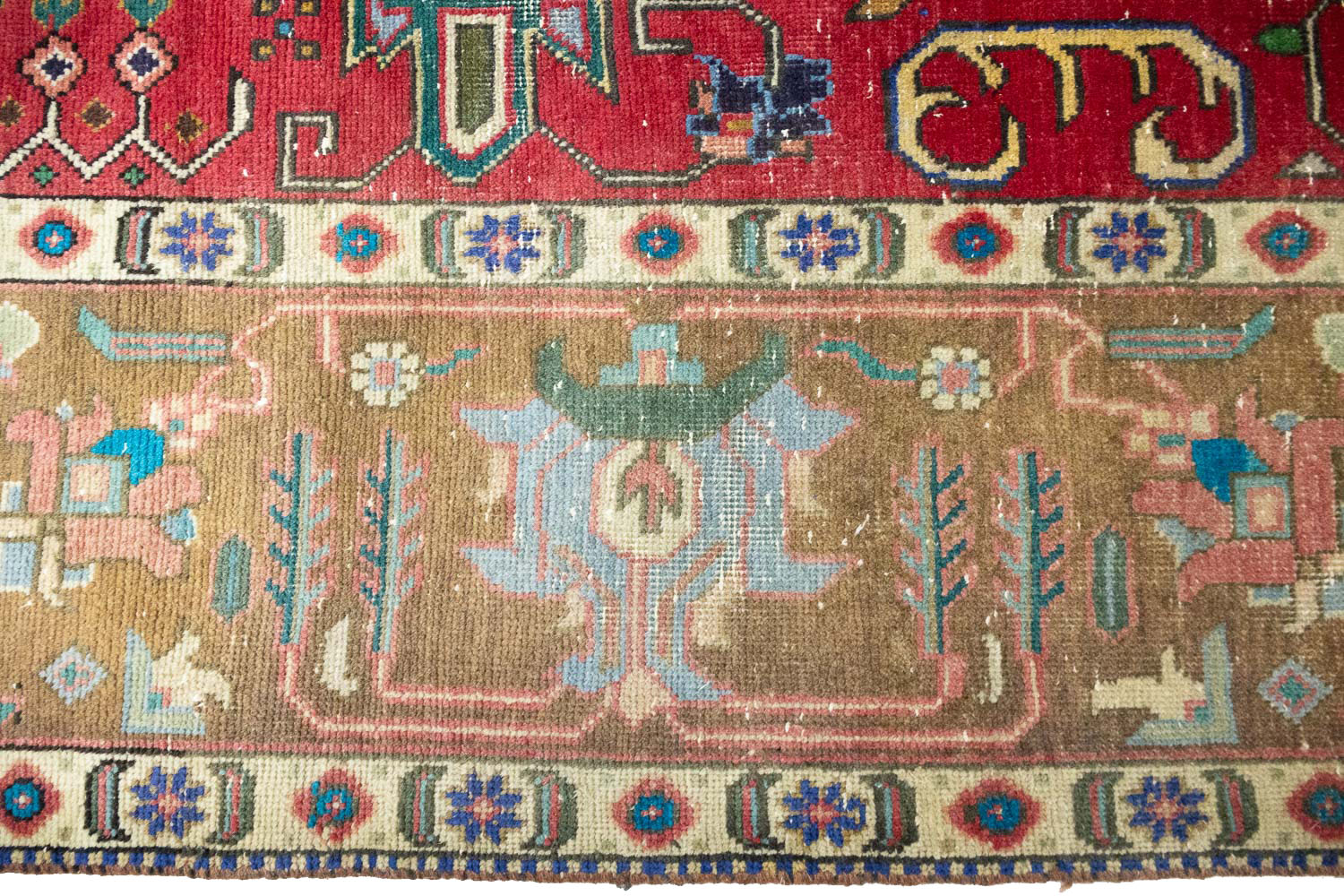 9'6x12'10 Hand Knotted Floral Traditional Wool Oriental Rug - Image 16