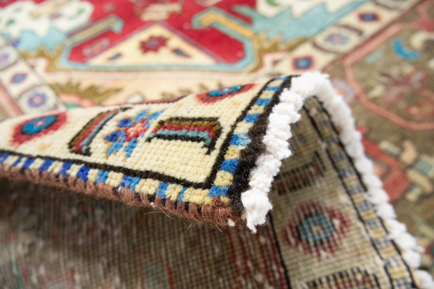 9'6x12'10 Hand Knotted Floral Traditional Wool Oriental Rug - Image 18