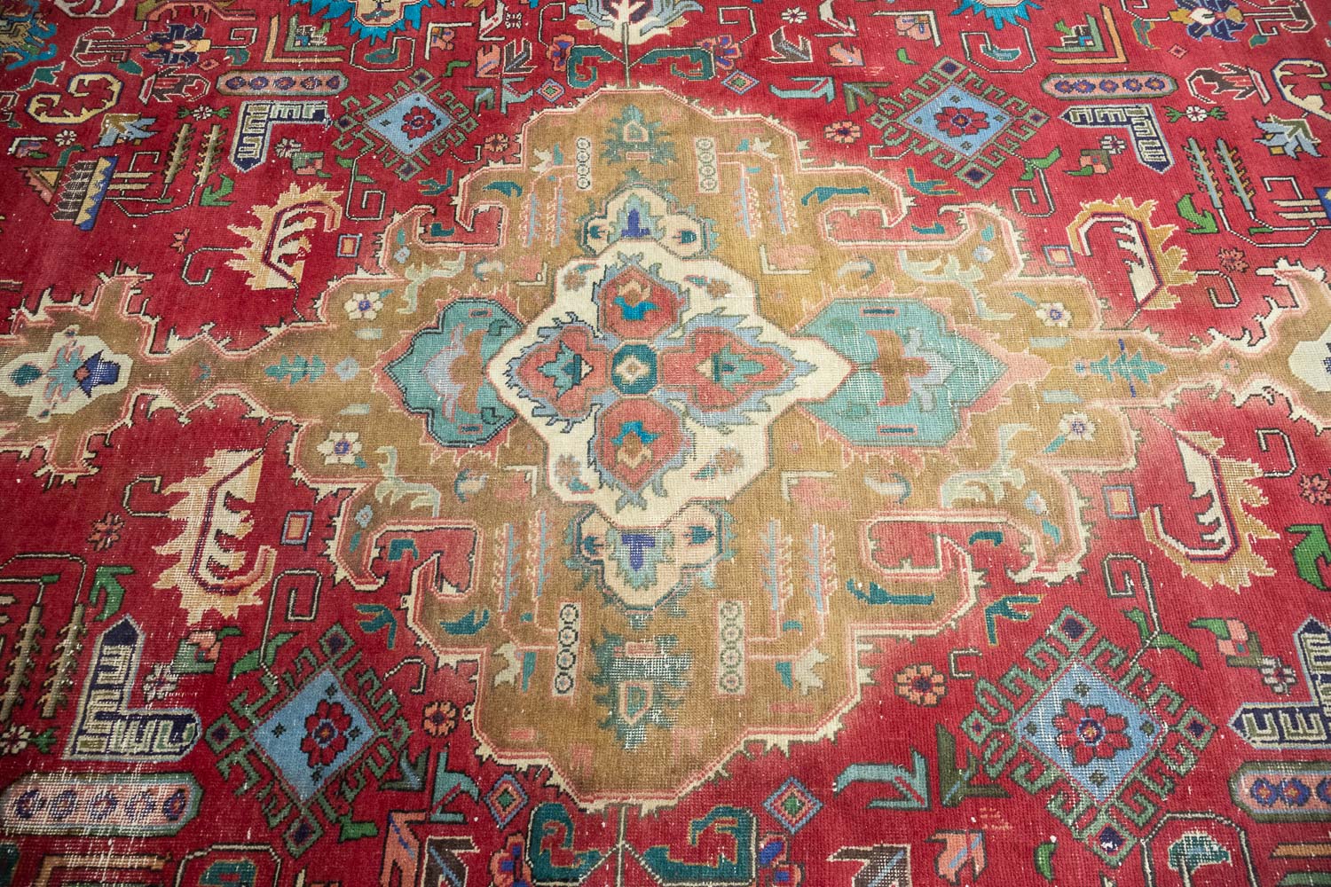 9'6x12'10 Hand Knotted Floral Traditional Wool Oriental Rug - Image 8