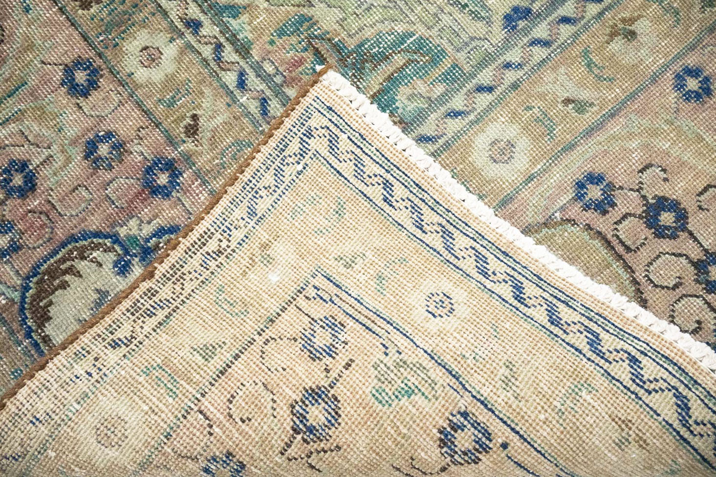 9'7x12'3 Hand Knotted Floral Traditional Wool Oriental Rug - Image 16