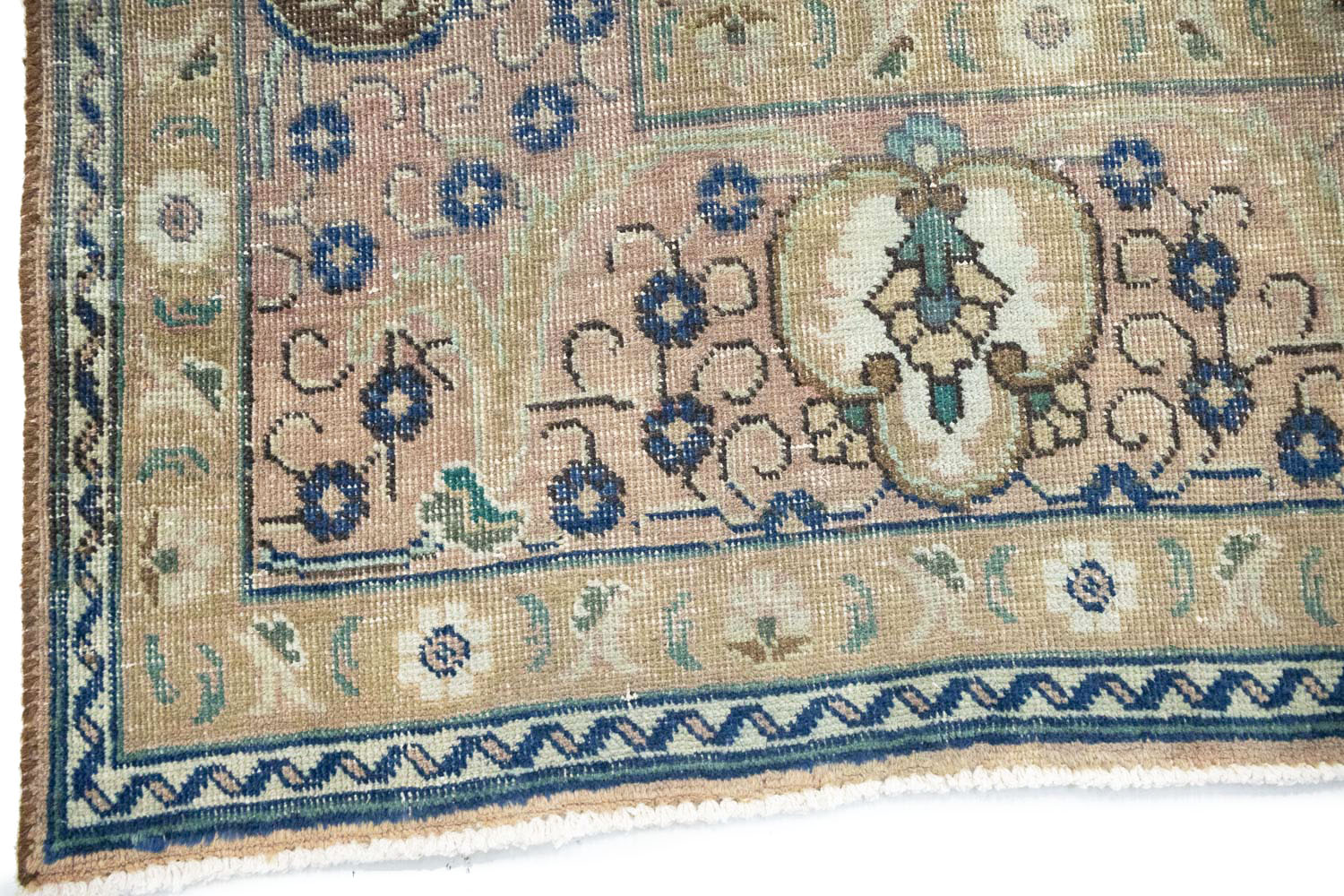 9'7x12'3 Hand Knotted Floral Traditional Wool Oriental Rug - Image 17