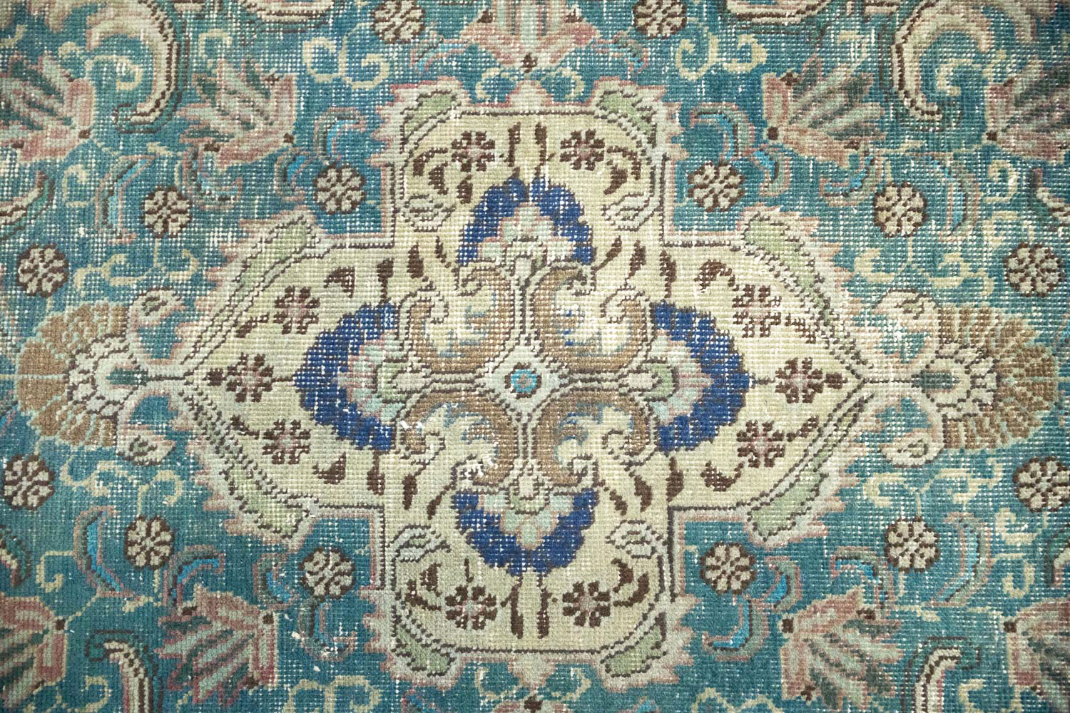 9'7x12'3 Hand Knotted Floral Traditional Wool Oriental Rug - Image 8
