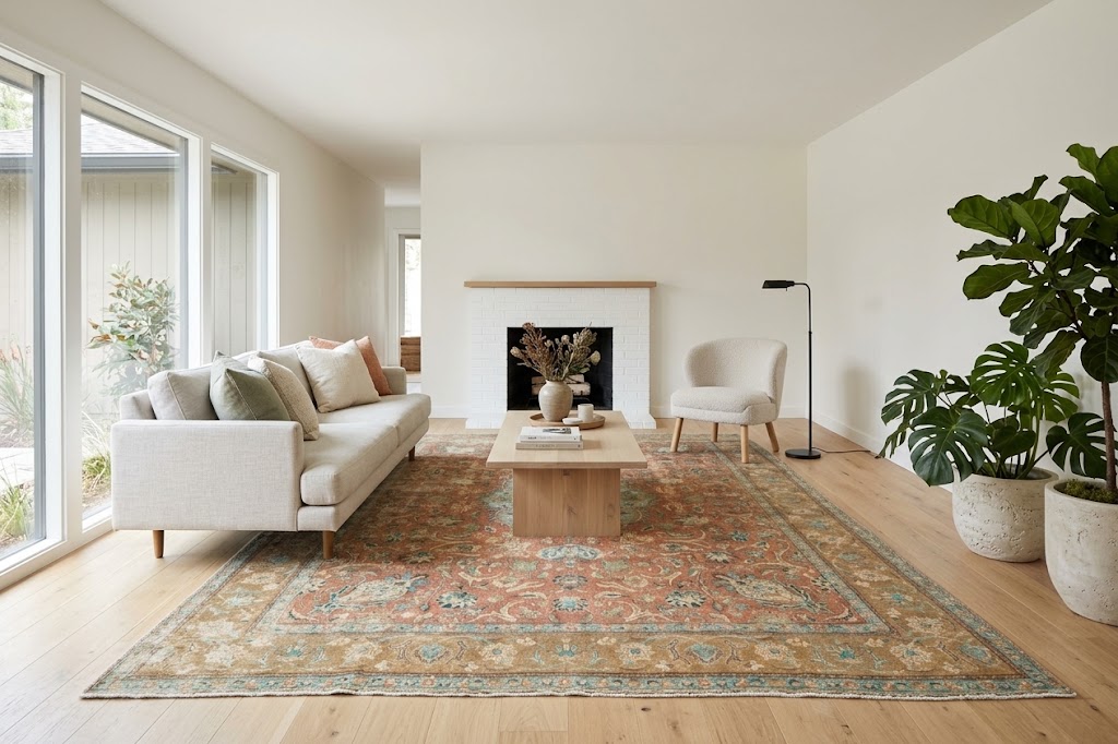 9'6x12'0 Hand Knotted Floral Traditional Wool Oriental Rug - Image 2
